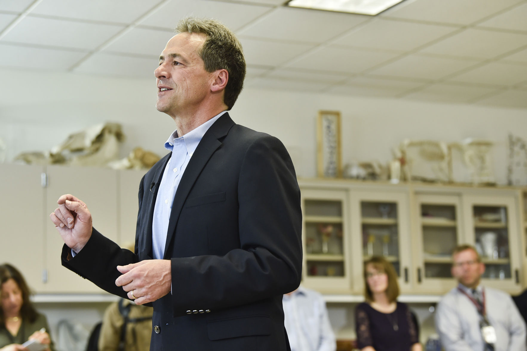 Gov. Steve Bullock, Democratic presidential candidate, officially announces